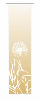 Flächenvorhang Allium 24 gold   moderne Gardine